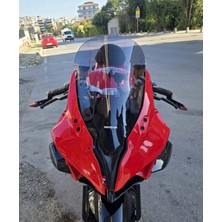Motocam Qj Srk 25 R Ön Cam 2023-2026 Model 42CM Füme Renkli 4mm