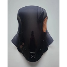 Motocam Honda Nc 750 x Ön Cam 2025-2026 Model 53CM Siyah Renkli 4mm Orta Boylu