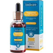 Bidoze Yaşlanma Karşıtı Serum 30 ml | Peptit Kompleksi Ginseng ve Kolajenli Kırışıklık Karşıtı