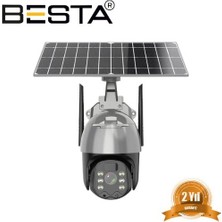 Solar Speed Dome Wifi Ptz Kablosuz Güvenlik Kamerası KD-2085