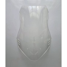 Motocam Falcon Cmax 155 Ön Cam 2023-2026 Model 55CM Şeffaf Renkli 4mm Kısa Cam