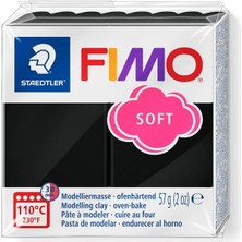 Fimo 8020-9 Fimo Soft Modelleme Kili 57 Gr. Siyah