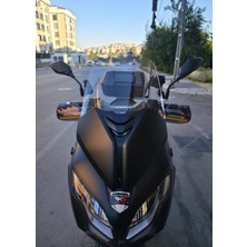 Motocam Qj Fort 125 N Ön Cam 2025-2026 Model 51CM Şeffaf Renkli 4mm