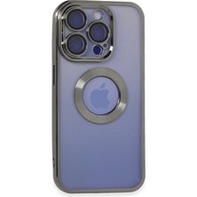 Mey Ithalat®  iPhone 15 Pro Kılıf Slot Silikon - Titan Gri