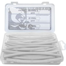 Beyaz Renkli Isı Ile Daralan Makaron Woer - 30 Parça 3.2-4.8-6.4mm