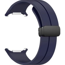 Mey Ithalat®  Watch 7 Ultra KR418 Tender Silikon Kordon - Lacivert