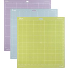 Cricut 2003546 Explore Maker Lightgrip Standardgrip Stronggrip Makine Matı, 30X30CM, 3'lü Paket