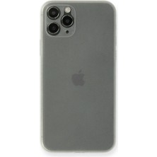 Mey Ithalat®  iPhone 11 Pro Kılıf Pp Ultra Ince Kapak - Beyaz