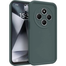Mey Ithalat®   Redmi 14C Kılıf Viera Silikon - Koyu Yeşil