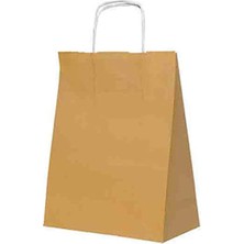 Kullan At Market Roll-Up Kraft Çanta Altın Büyük Boy 31X41CM 25'li
