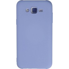 Mey Ithalat®  Samsung Galaxy J7 Kılıf Nano Içi Kadife Silikon - Lila