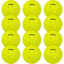 Franklin Sports Outdoor Pickleballs - X-40 Pickleball Balls - Usa Pickleball (Usapa) Approved - Offi
