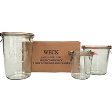 Weck Kalıp Kavanoz Combo Paketleri (Standart)