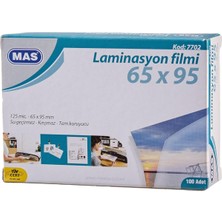 Mas 610301770201 65X95 Mm, Şeffaf