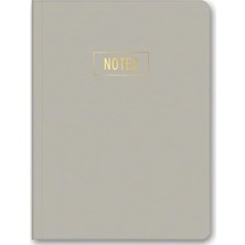 Notes Mini Defter Çizgili Kum 14X20 cm