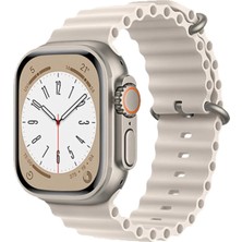 Mey Ithalat®   Watch 42MM Ocean Kordon - Krem