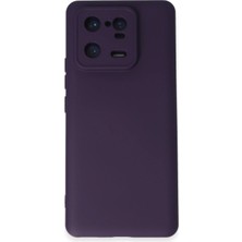 Mey Ithalat®   Mi 13 Pro Kılıf Nano Içi Kadife Silikon - Mor