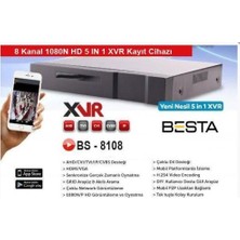 Xvr 8 Kanal Kamera Kayıt Cihazı KD-8108S