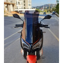 Motocam Qj Atr 250 Ön Cam 2023-2026 Model 75CM Siyah Renkli 4mm Uzun