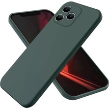 Mey Ithalat®  Realme Note 50 4g Kılıf First Silikon - Koyu Yeşil