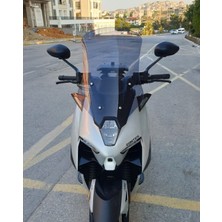 Motocam Zontes Rz 250 S Ön Cam 2025-2026 Model 55CM Füme Renkli 4mm