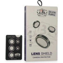Mey Ithalat®  Samsung Galaxy S24 Ultra Bilvis Titan Kamera Lens - Derin Mor