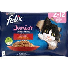 Felix Yavru Kedi Avantajlı Paket (12X4= 85GR)