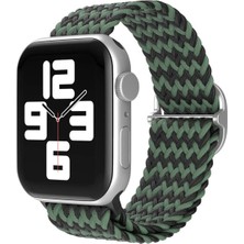 Mey Ithalat®   Watch 38MM Star Kordon - Zigzag Yeşil-Siyah