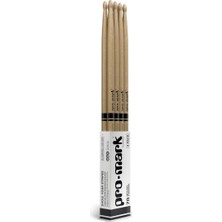 Pro Mark - Hickory 2b Dört Çift Ahşap Kafa Davul Çubukları