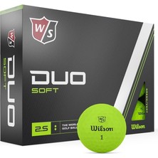 Wılson Staff 2023 Duo Soft Golf Topları - 12 Top