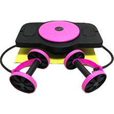 Leyaton Egzersiz Spor Aleti 5 Fonksiyonlu Twister Pembe