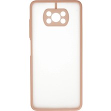 Mey Ithalat®   Pocophone X3 Kılıf Montreal Silikon Kapak - Pembe