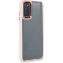 Mey Ithalat®  Samsung Galaxy A03S Kılıf Dora Kapak - Pudra