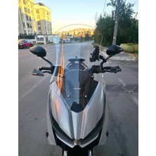 Motocam Zontes Rz 250 S Ön Cam 2025-2026 Model 62CM Şeffaf Renkli 4mm