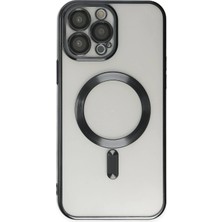 Mey Ithalat®  iPhone 14 Pro Kılıf Kross Magneticsafe Kapak - Siyah