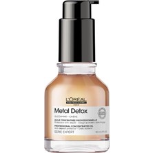 L'oréal Professionnel Serie Expert Metal Detox Oil Konsantre Saç Bakım Yağı 50 ml - Parlaklık