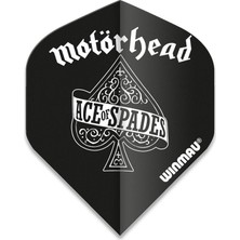 Wınmau Rock Legends Motorhead Ace Of Spades Rhino Ekstra Kalın Dart Kanatları - Paket Başına 1 S