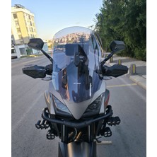 Motocam Moto Morini X-Cape 650  Ön Cam 2019-2026 Model 48CM Füme Renkli 4mm Uzun