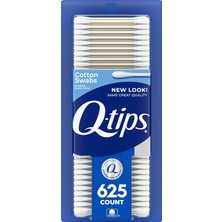 Q-Tips Hijyen ve Güzellik Bakımı Için Pamuklu Çubuklar Orijinal Pamuklu BEZ%100 Pamuktan Yapıl