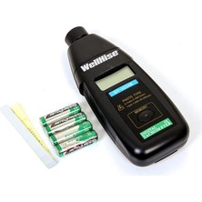 Wellhise DT2234B Dijital Rpm Ölçer Lazer Takometre 1-99999 Rpm Temassız Takometre
