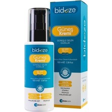 Bidoze Güneş Kremi 50+ Spf | Leke Karşıtı Onarıcı, Alpha-Arbutin Ginseng ve Kolajen