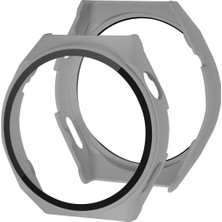 Mey Ithalat®  Huawei Watch Gt2 Pro 46MM Dota Camlı Kasa Ekran Koruyucu - Gri