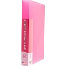 Bigpoint BP288-25 2 Halkalı Klasör Dosya, Kırmızı, A 4