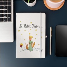Prens Tasarımlı Çizgili Not Defteri 13 cm x 21 cm Ölçülerinde 100 Yaprak