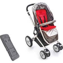 Babyjem Gri Bebek Arabası Puset Minderi 346 Çok Renkli 8681049243461