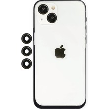 Mey Ithalat®  iPhone 14 Shine Kamera Lens - Siyah
