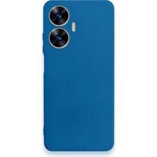 Mey Ithalat®  Realme C55 Kılıf First Silikon - Mavi