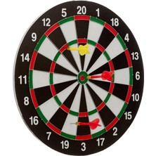 Delta Spor Dart Seti 38 cm (15 Inç) + 6 Dart Oku (6 Gr) Hedef Tahtası