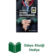 Metis Yayınları Utanç Duyuyorum! + Dünya Klasiği Hediye