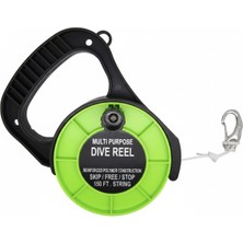 Scuba Wahl Dalma Çok Aşamalı Amaçlı Dive Reel 150" Yeşil